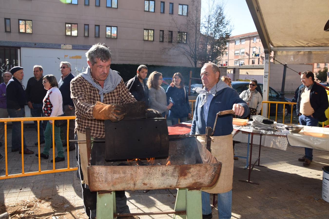 Fiesta de la matanza en Guardo (Palencia)