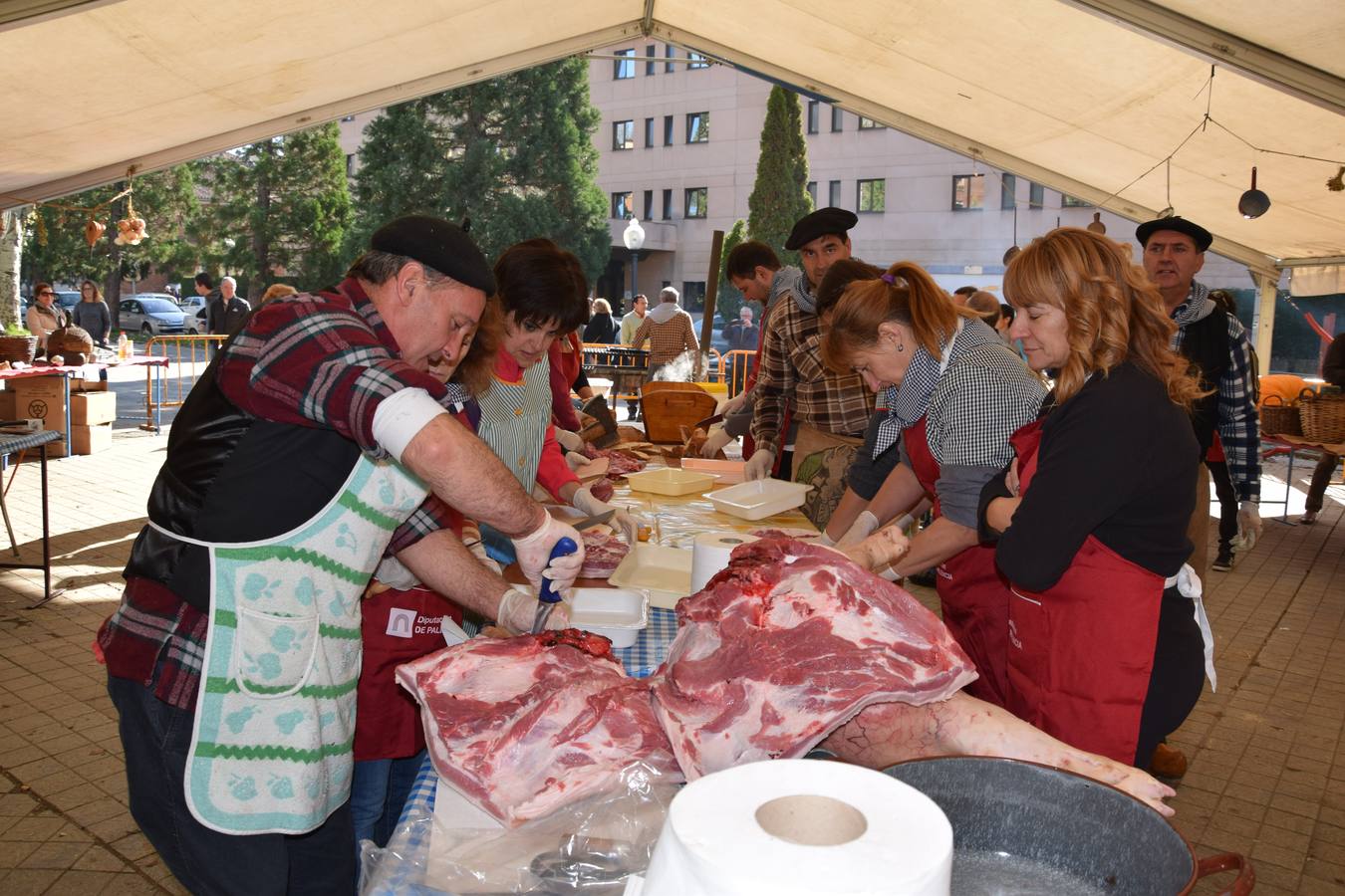 Fiesta de la matanza en Guardo (Palencia)