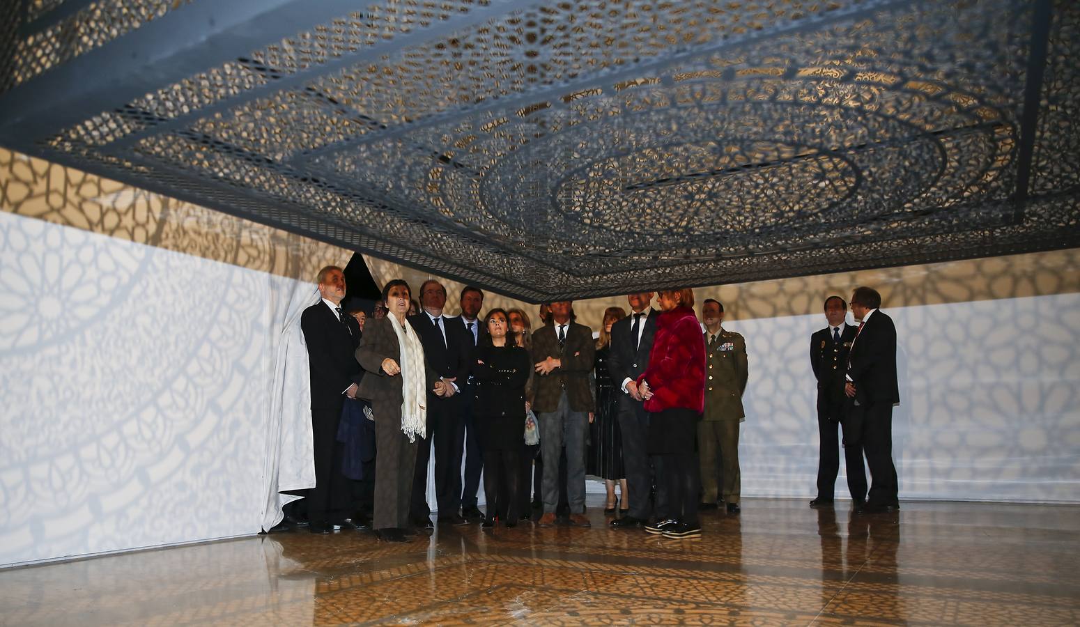 Soraya Sáenz de Santamaría inaugura una exposición sobre Santa Teresa en el Museo de Escultura de Valladolid