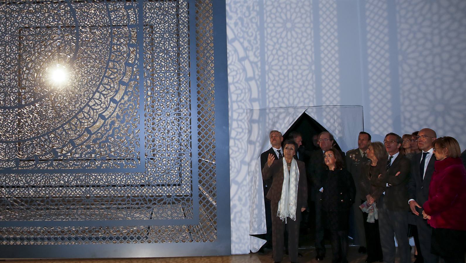 Soraya Sáenz de Santamaría inaugura una exposición sobre Santa Teresa en el Museo de Escultura de Valladolid