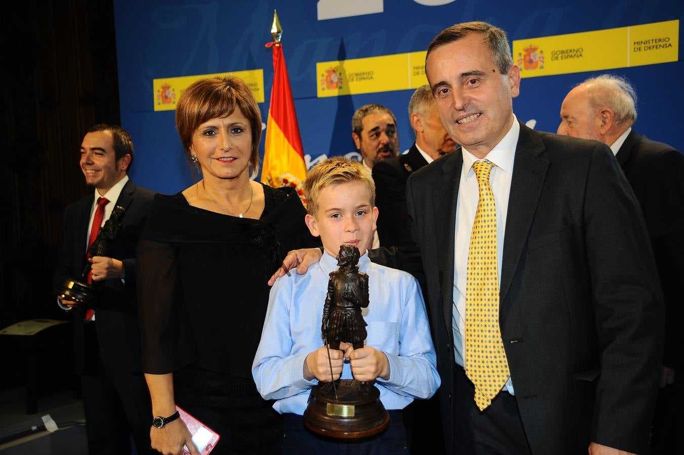 El periodista de El Norte de Castilla Jorge Moreno recibe el Premio de Defensa en prensa