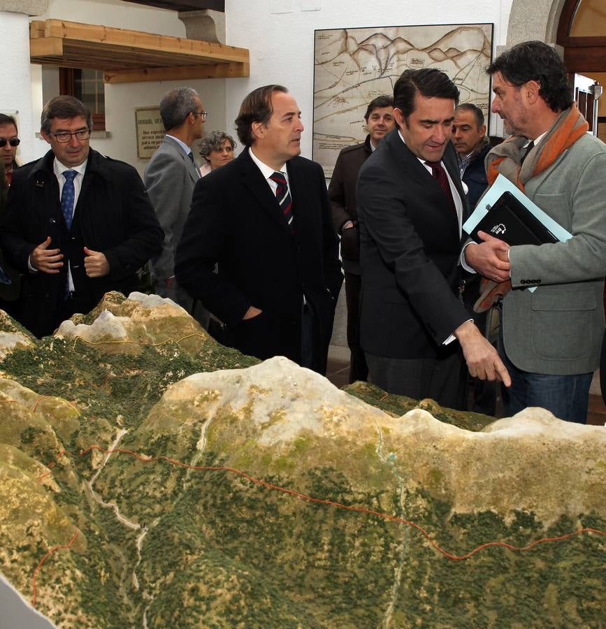Reunión del Patronato del Parque Nacional de la Sierra de Guadarrama en Valsaín (Segovia)