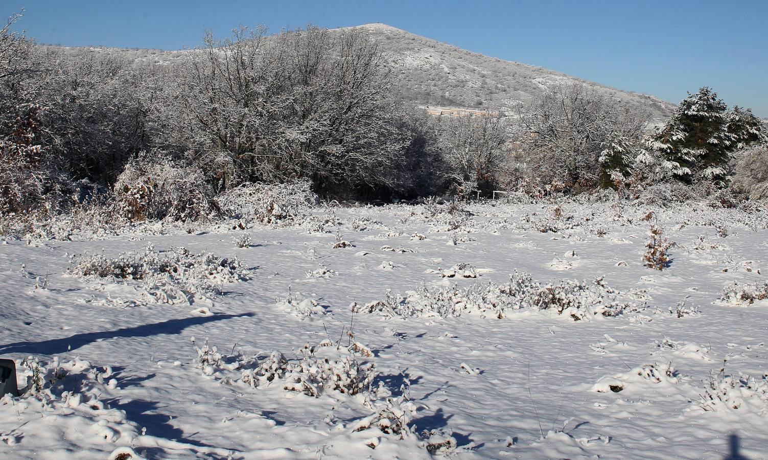 Segovia recibe las primeras nieves de la temporada