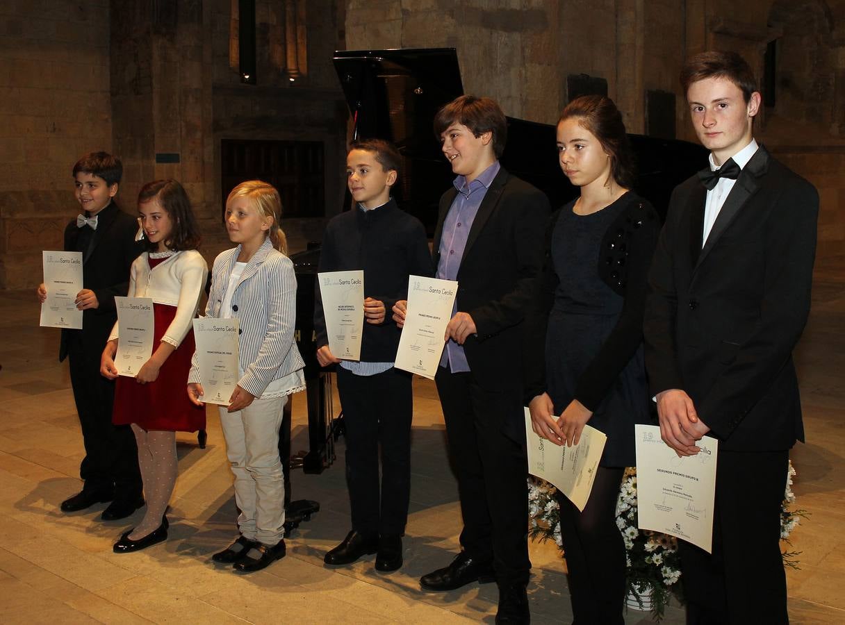 Ganadores del XIX Premio Infantil de Piano Santa Cecilia