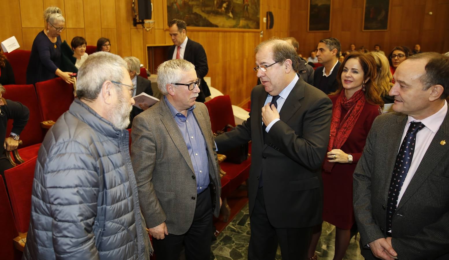 Presentación de la nueva Cátedra de Sindicalismo y Diálogo Social de la Universidad de Valladolid