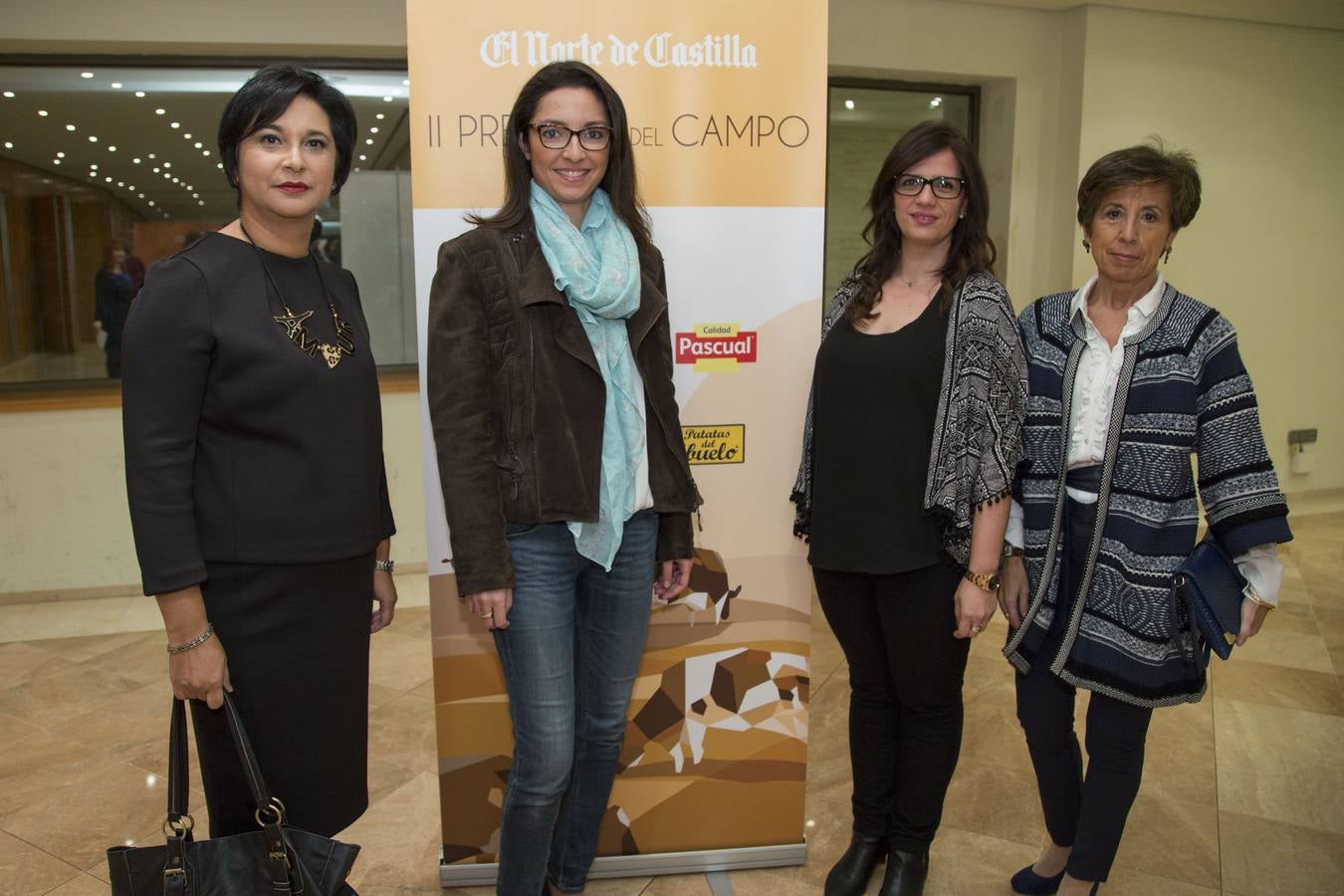 Ángeles Iglesias, María García, Anabel Sierra y Pilar García.