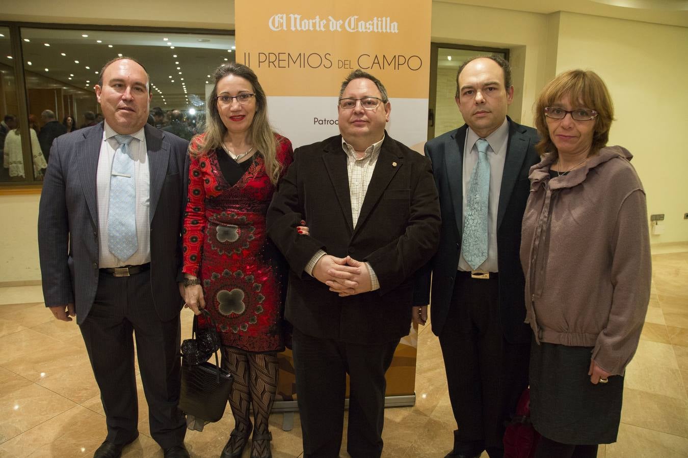 Andrés Martínez, Loli Toquero, Eduardo Martínez, Jesús María Martínez y Begoña Beltrán.