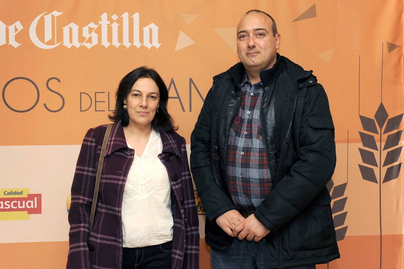 Cristina Sancho y David Tejerina, secretaria y presidente de COAG Palencia.