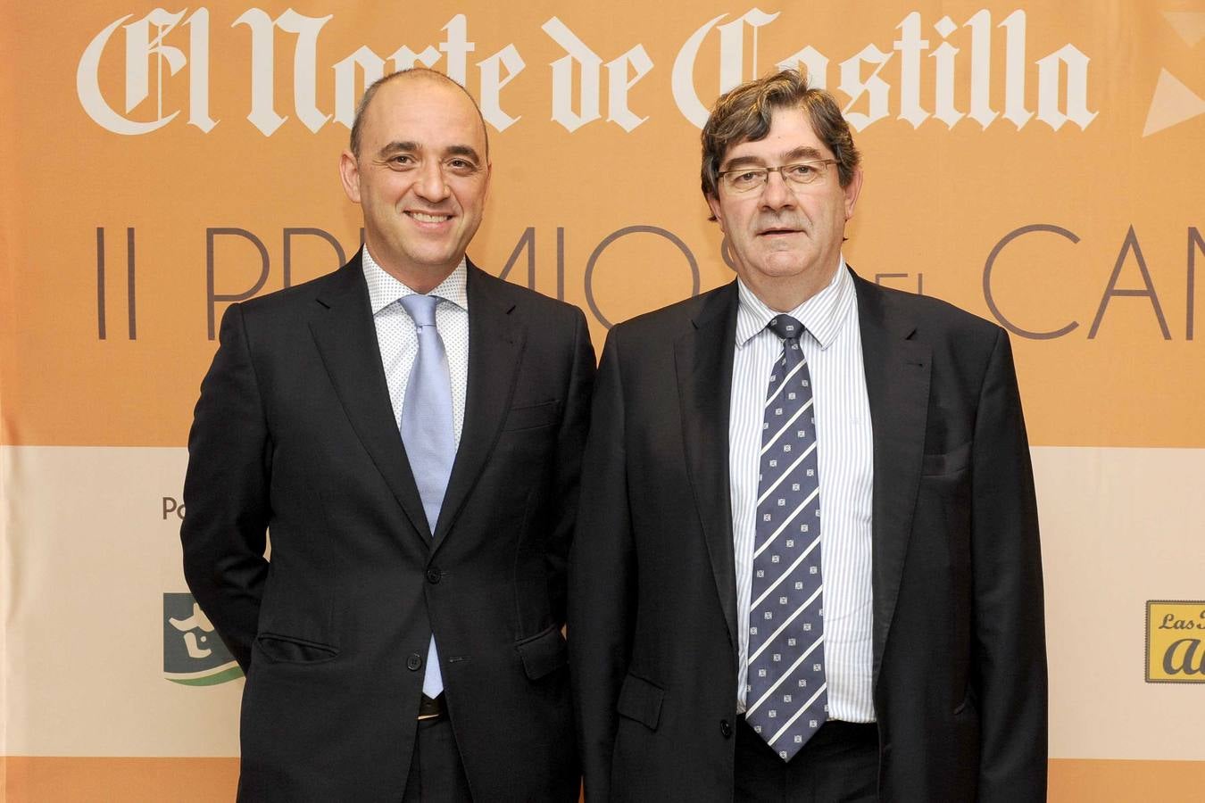 Luis Marina y Santiago del Olmo, de Banco Popular.