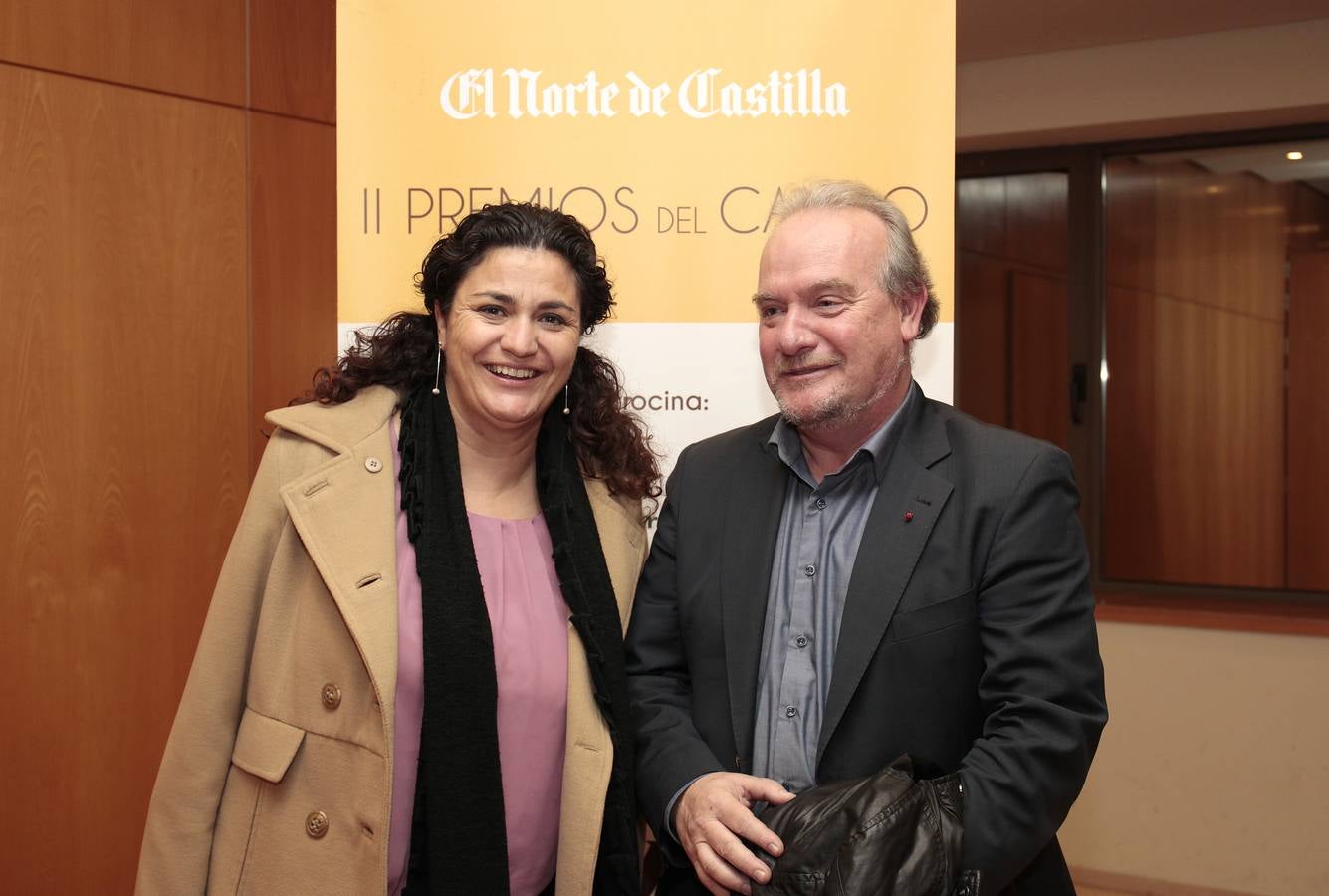 La alcaldesa de Boecillo, Mari Ángeles Rincón, y JF Martín (PSOE).