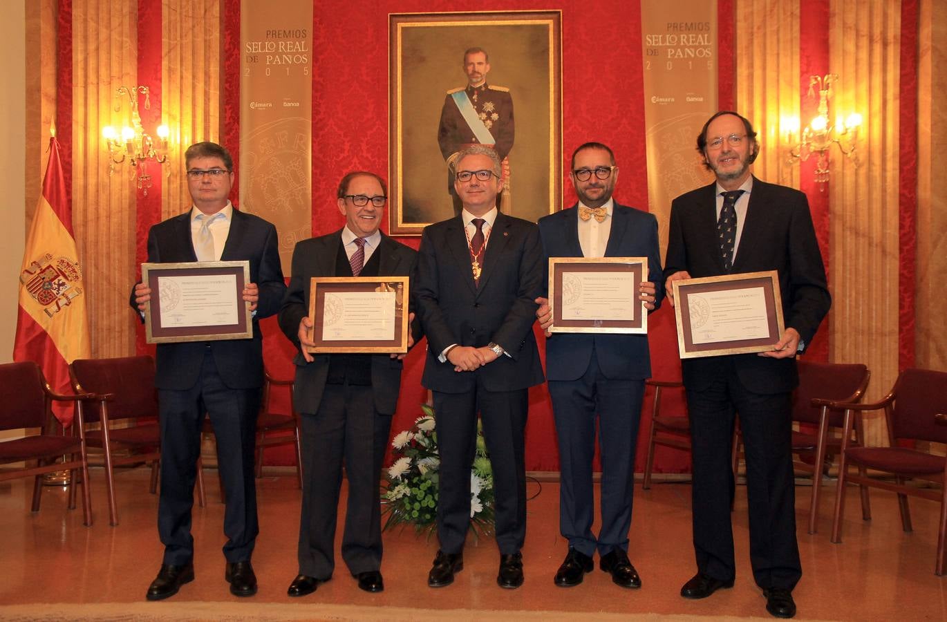 Entrega de los Premios Sello Real de Paños 2015