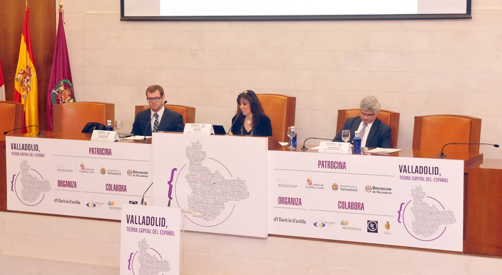 Jornada del ciclo &#039;Valladolid, Tierra Capital del Español&#039; celebrada en el castillo de Fuensaldaña