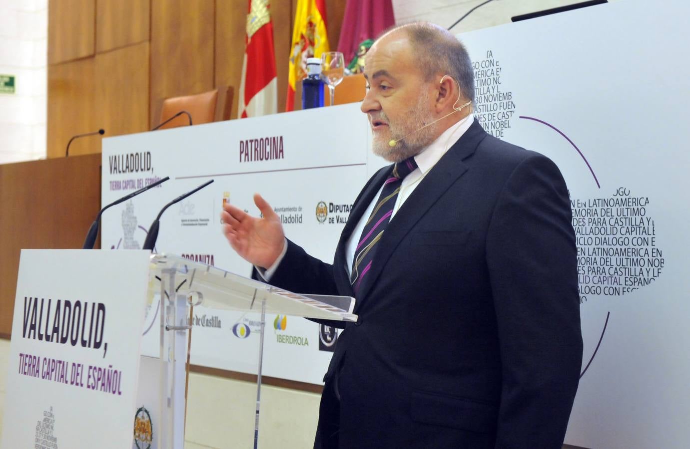 Jornada del ciclo &#039;Valladolid, Tierra Capital del Español&#039; celebrada en el castillo de Fuensaldaña