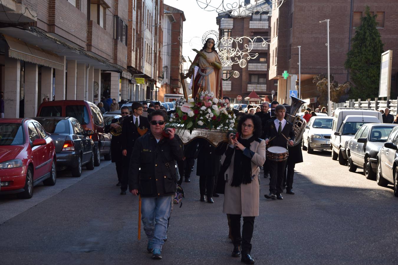 Santa Cecilia llena de música las calles de Guardo (Palencia)