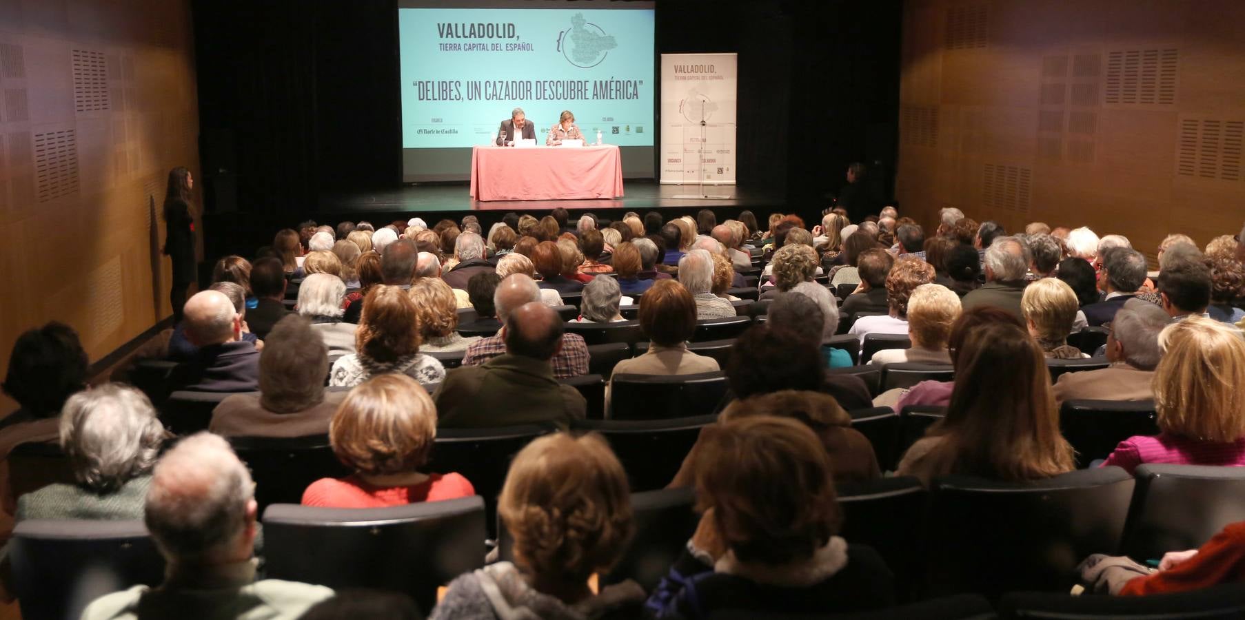 Jornada del ciclo &#039;Valladolid, Tierra Capital del Español&#039; celebrada en el Teatro Calderón