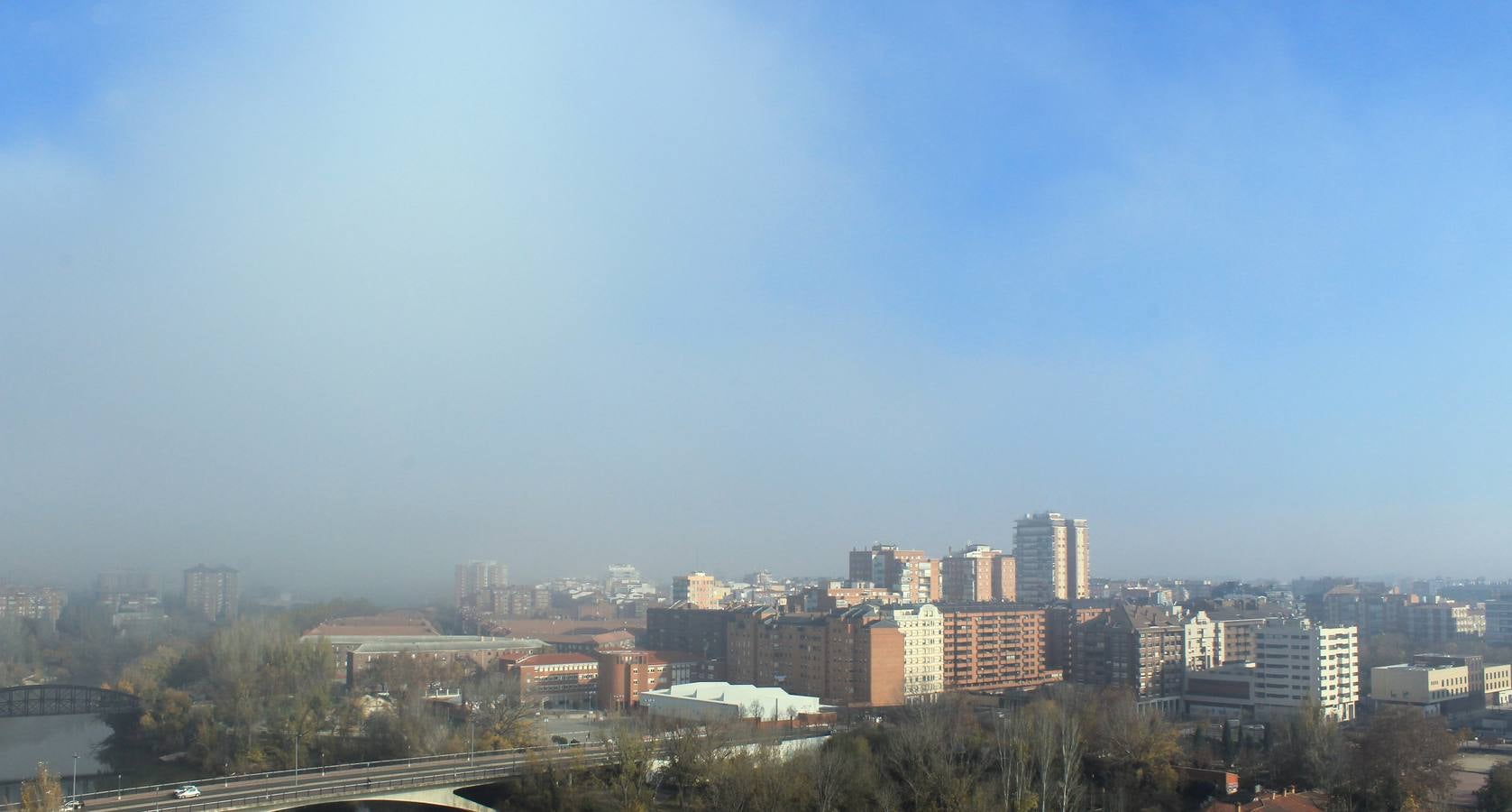 Niebla en Valladolid