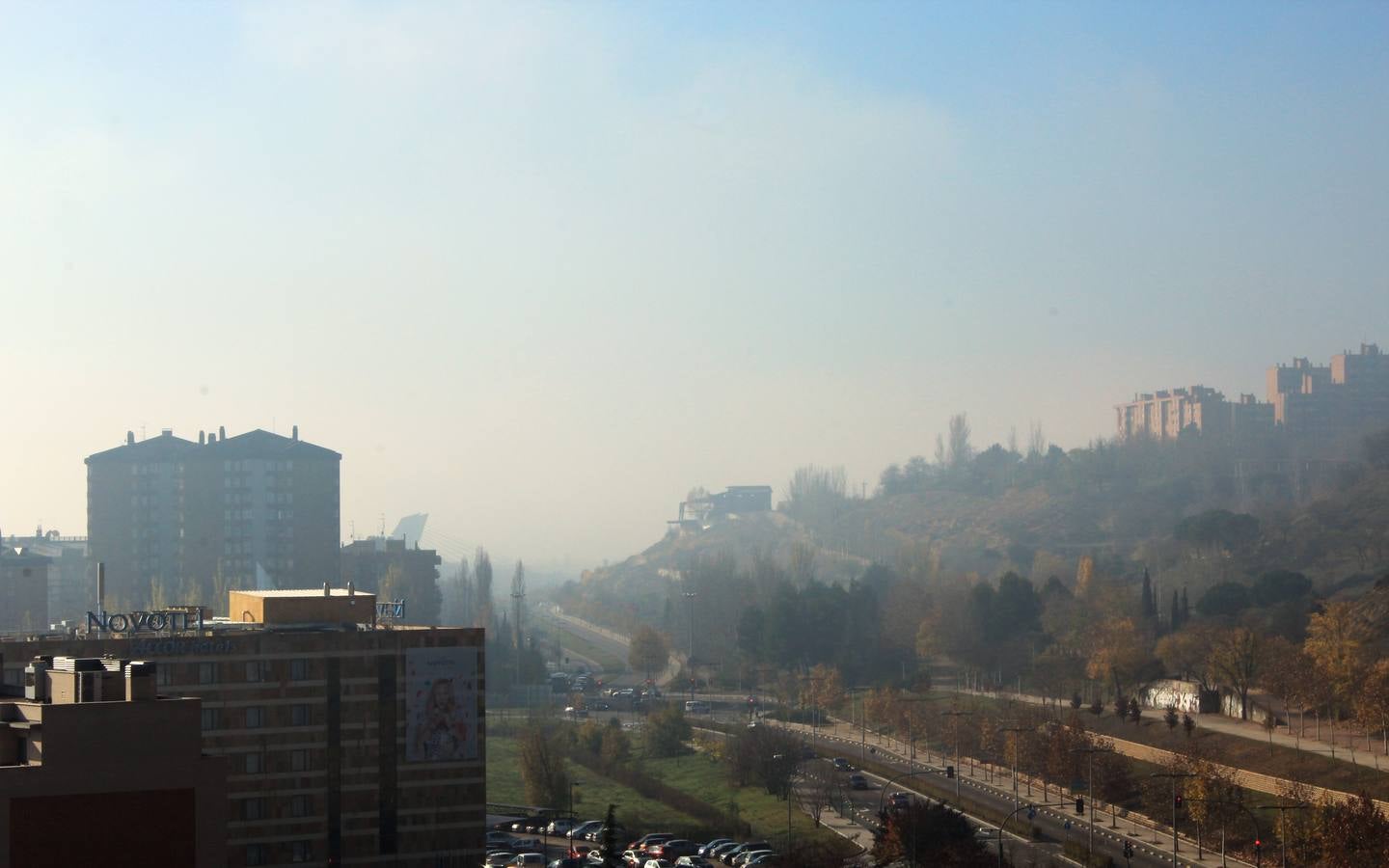 Niebla en Valladolid