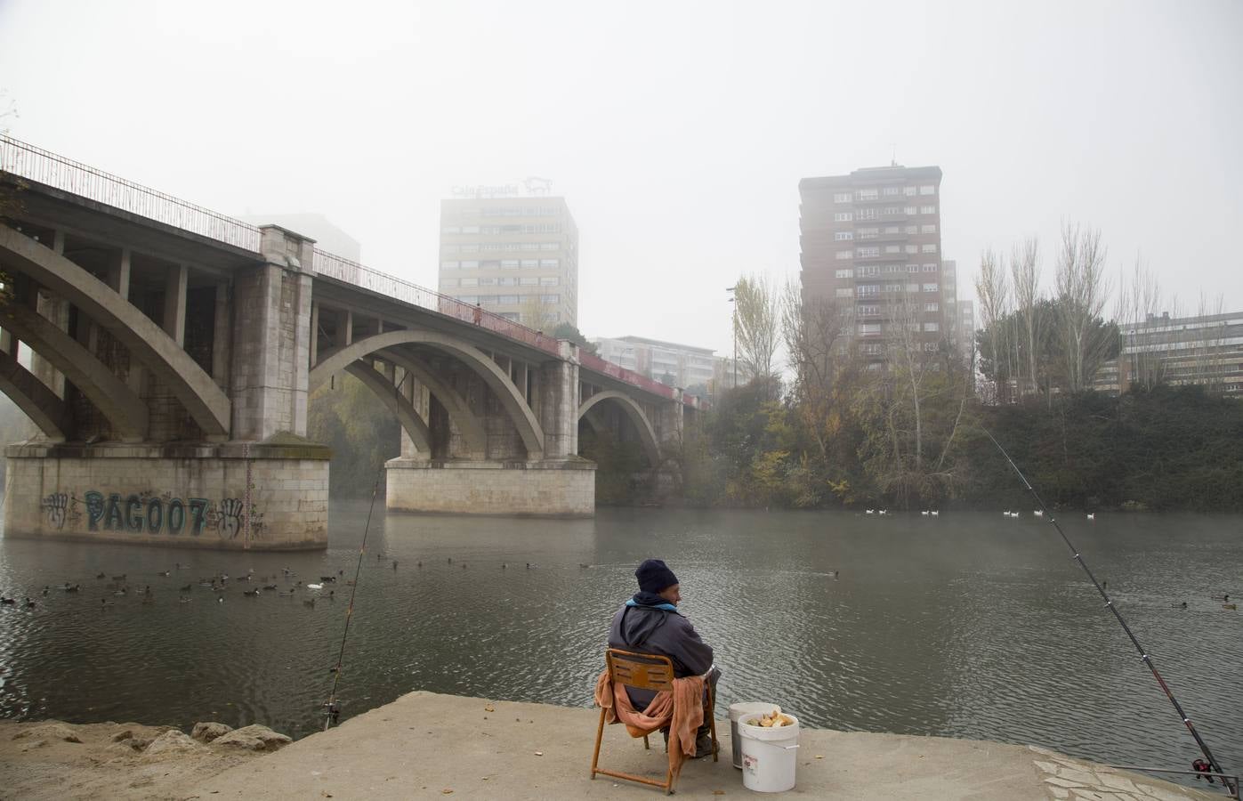 Niebla en Valladolid