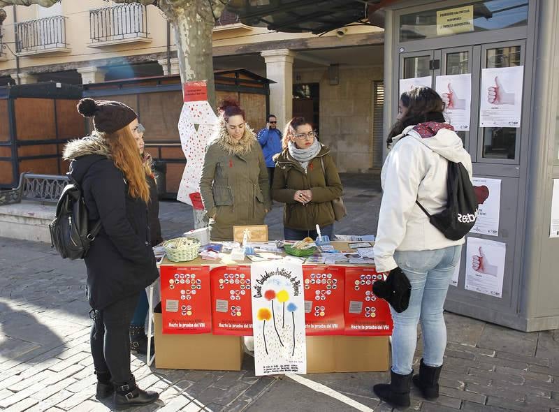 Celebración del Día Mundial del Sida en Palencia