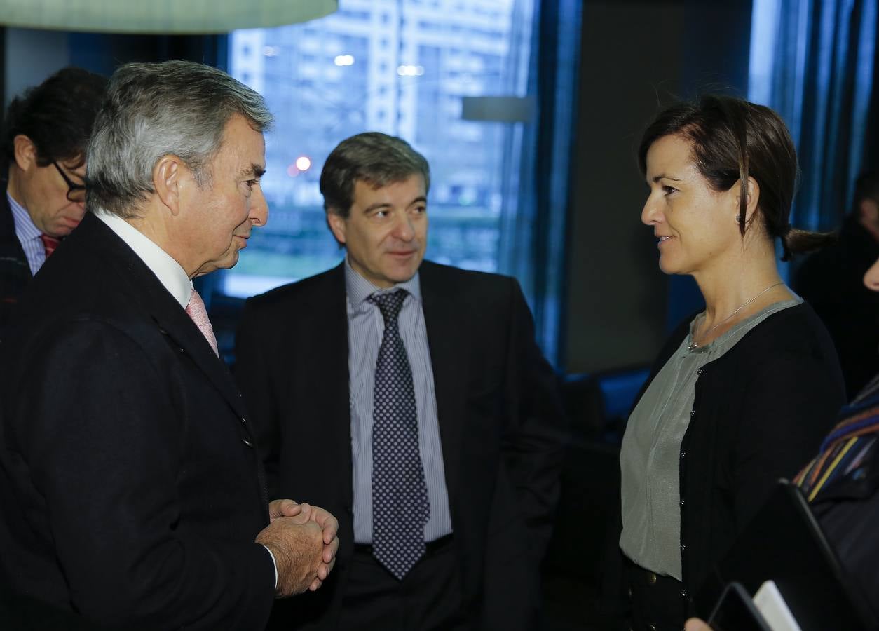 El presidente del Círculo de Empresarios, Javier Vega de Seoane, en el Foro Económico de El Norte de Castilla