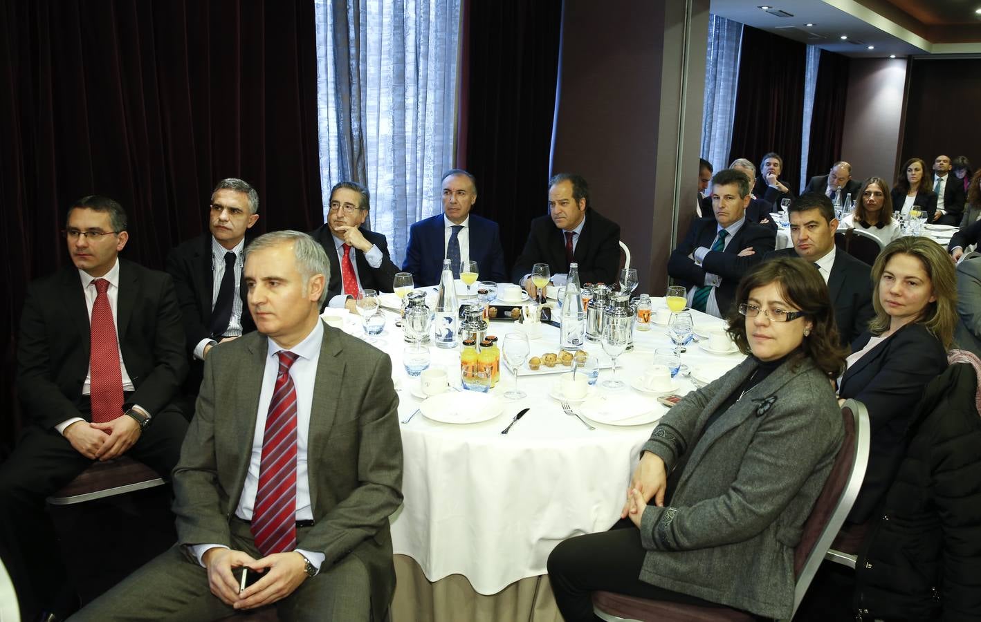 El presidente del Círculo de Empresarios, Javier Vega de Seoane, en el Foro Económico de El Norte de Castilla