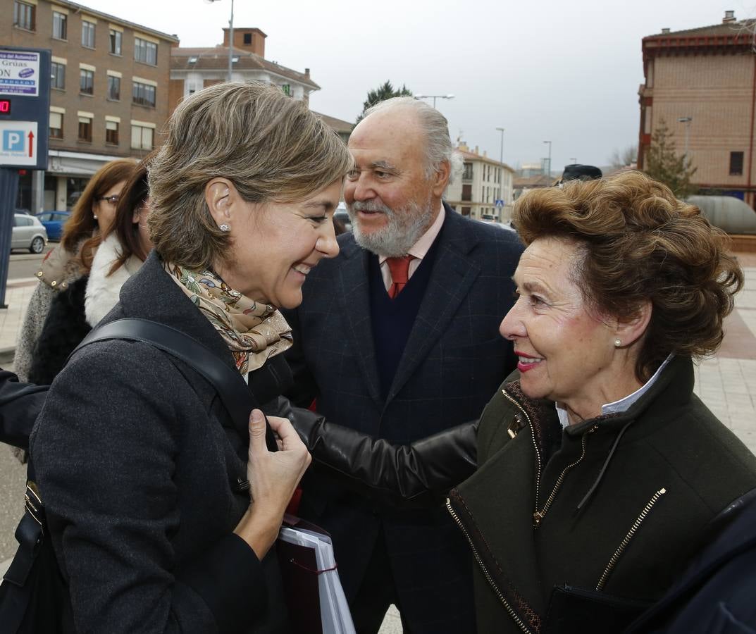 La ministra de Agricultura, Isabel García Tejerina, en el Foro Económico de El Norte de Castilla celebrado en Aguilar de Campoo (Palencia)