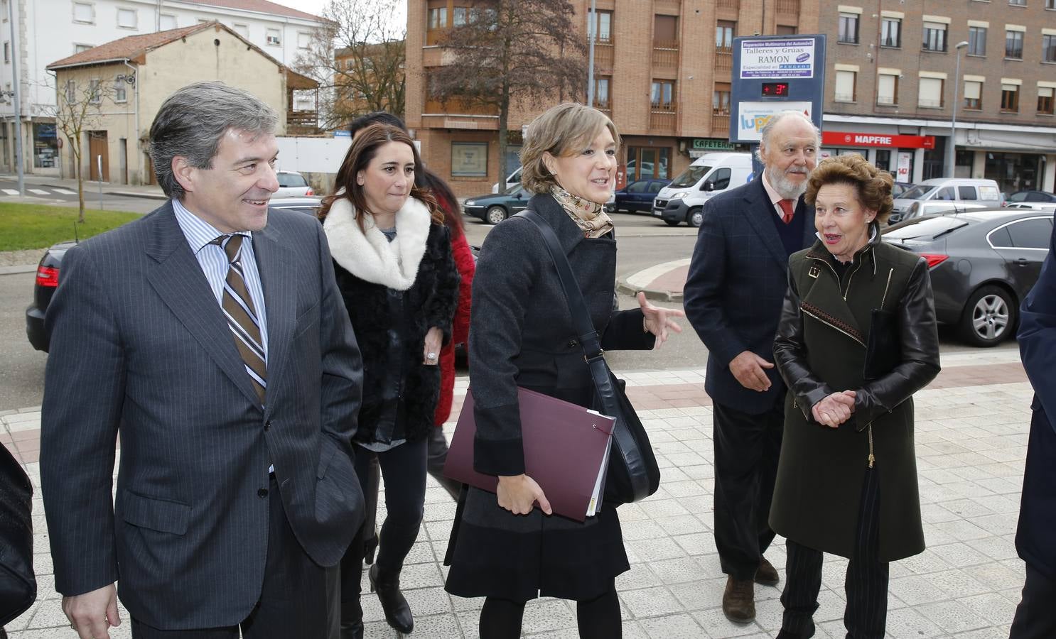 La ministra de Agricultura, Isabel García Tejerina, en el Foro Económico de El Norte de Castilla celebrado en Aguilar de Campoo (Palencia)