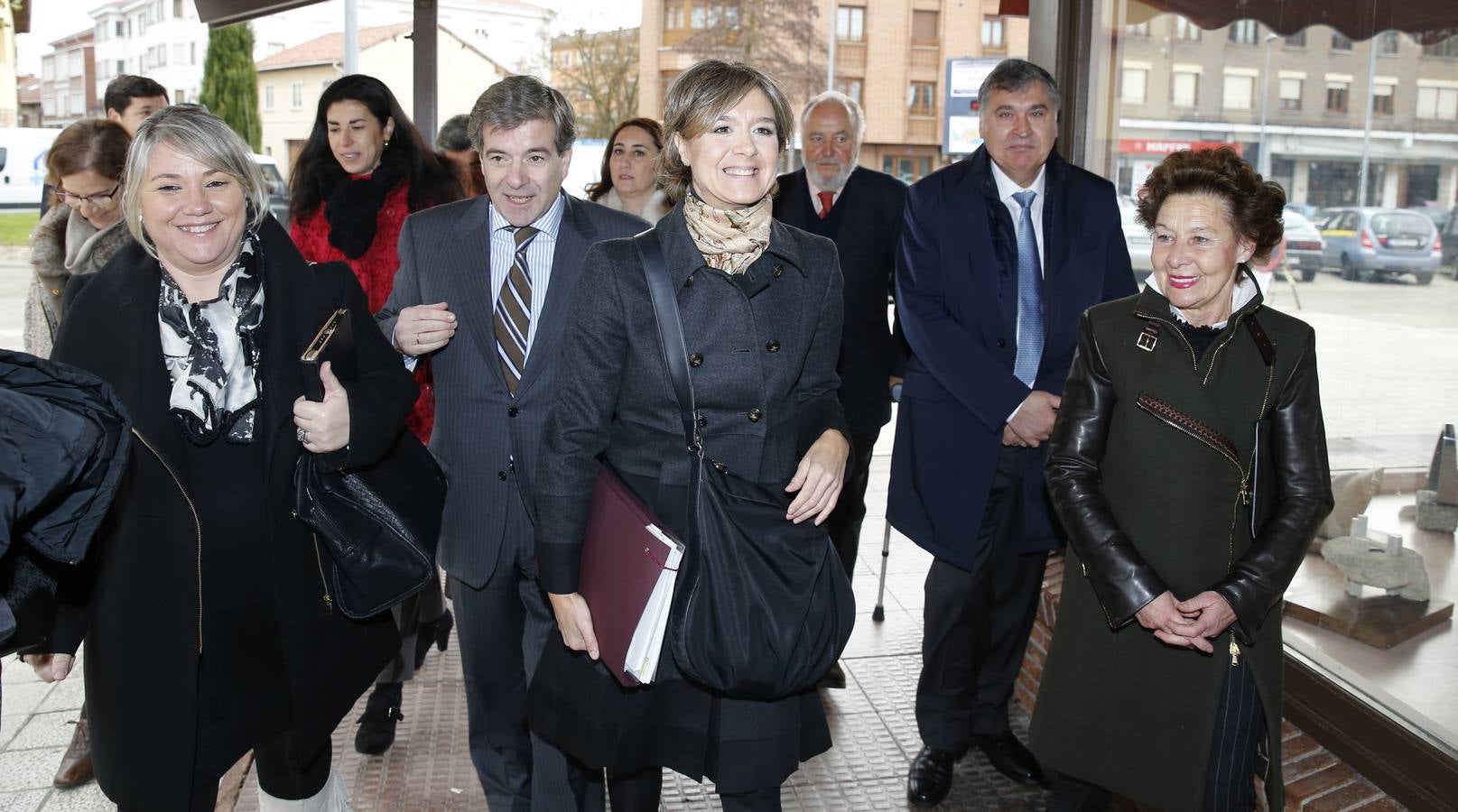 La ministra de Agricultura, Isabel García Tejerina, en el Foro Económico de El Norte de Castilla celebrado en Aguilar de Campoo (Palencia)