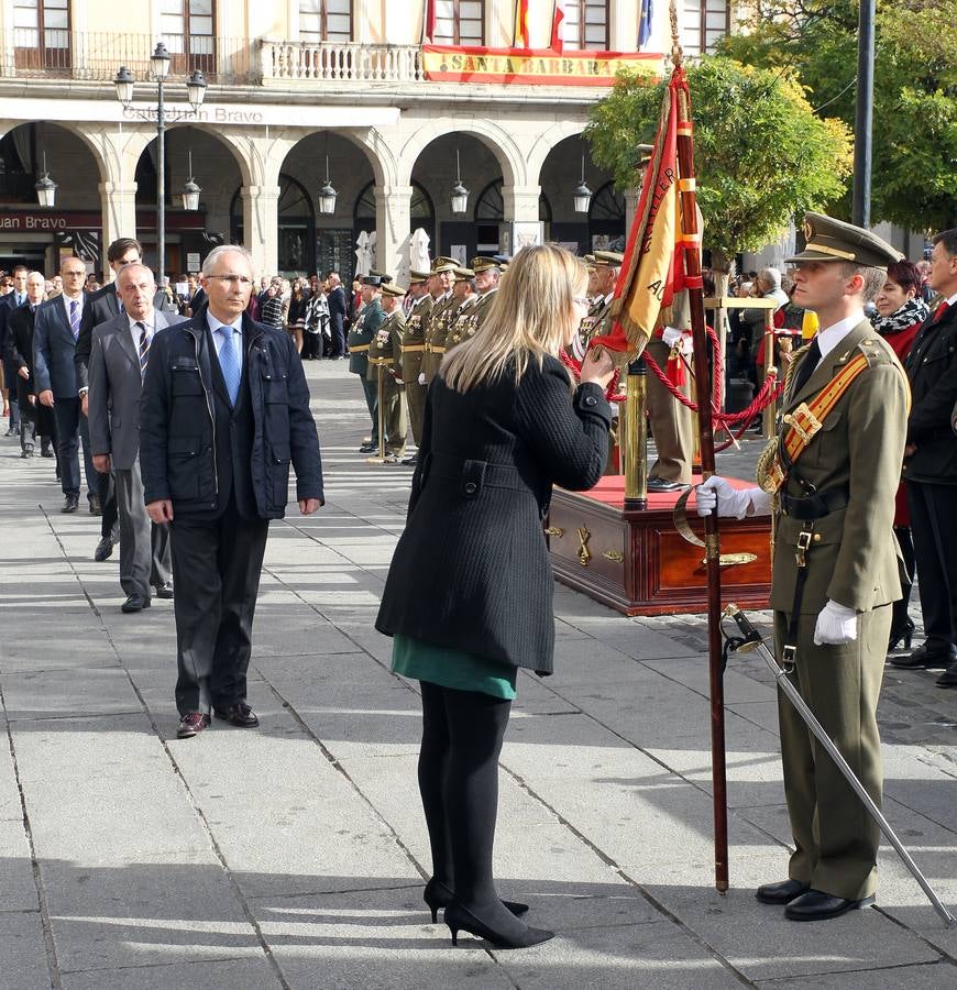 Los artilleros de Segovia celebran Santa Bárbara