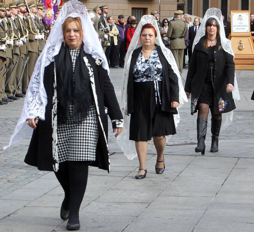 Los artilleros de Segovia celebran Santa Bárbara