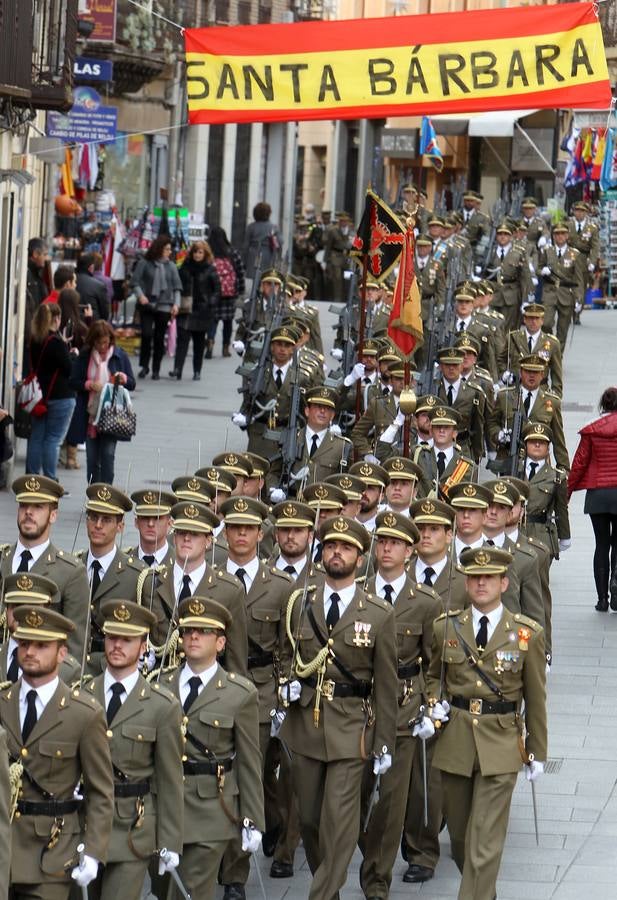 Los artilleros de Segovia celebran Santa Bárbara