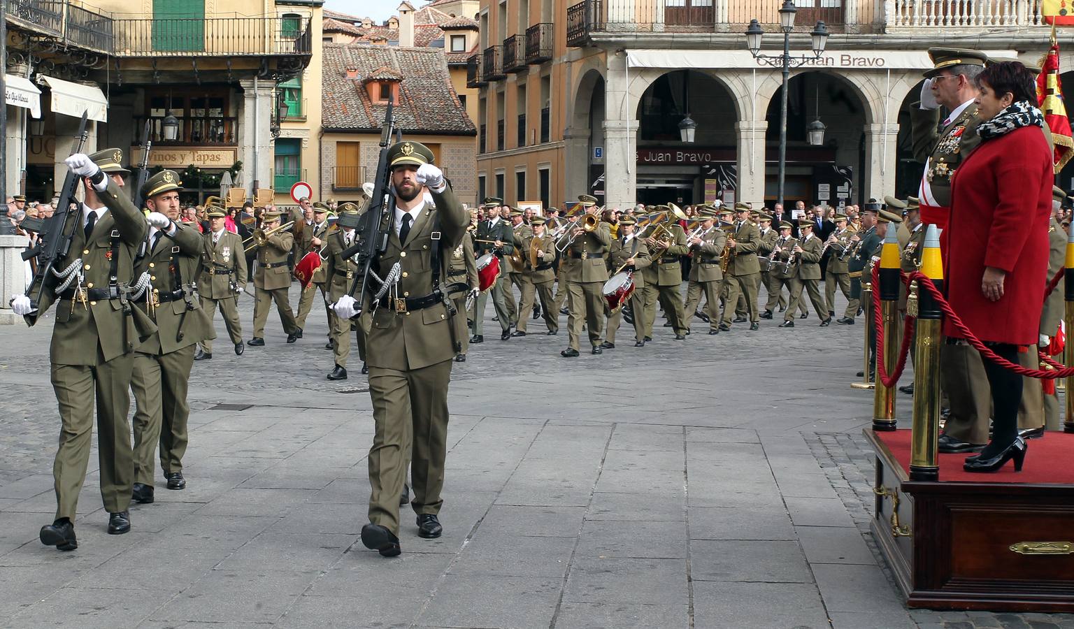 Los artilleros de Segovia celebran Santa Bárbara