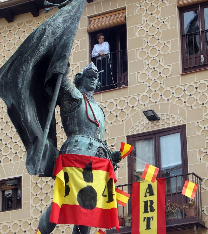 Los artilleros de Segovia celebran Santa Bárbara