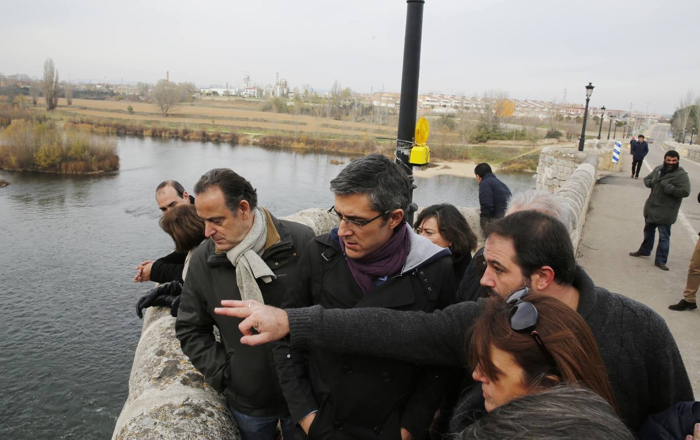 Eduardo Madina visita Cabezón de Pisuerga