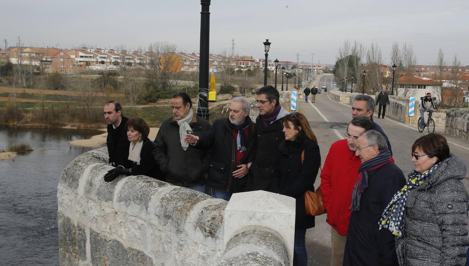 Eduardo Madina visita Cabezón de Pisuerga