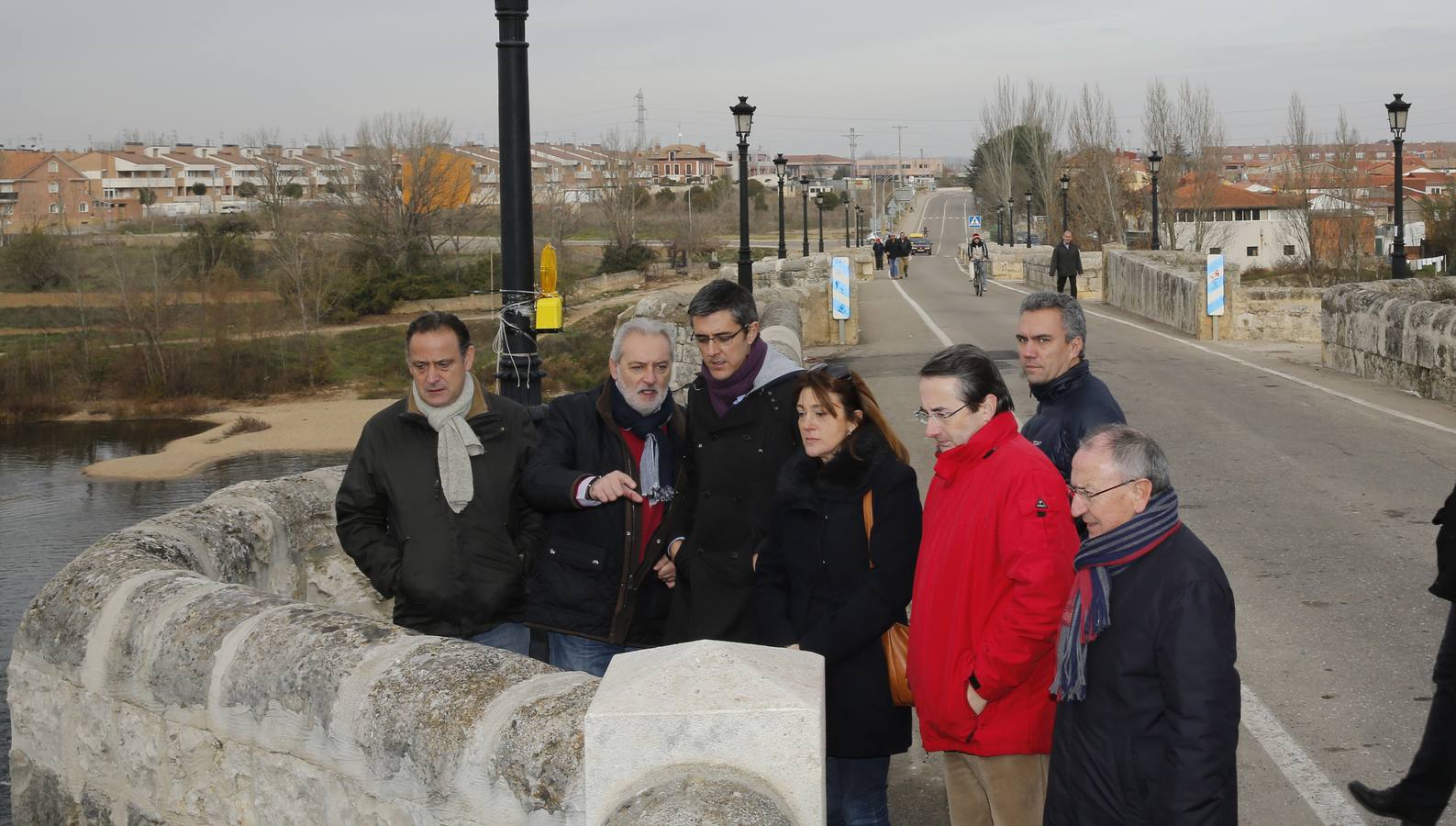Eduardo Madina visita Cabezón de Pisuerga