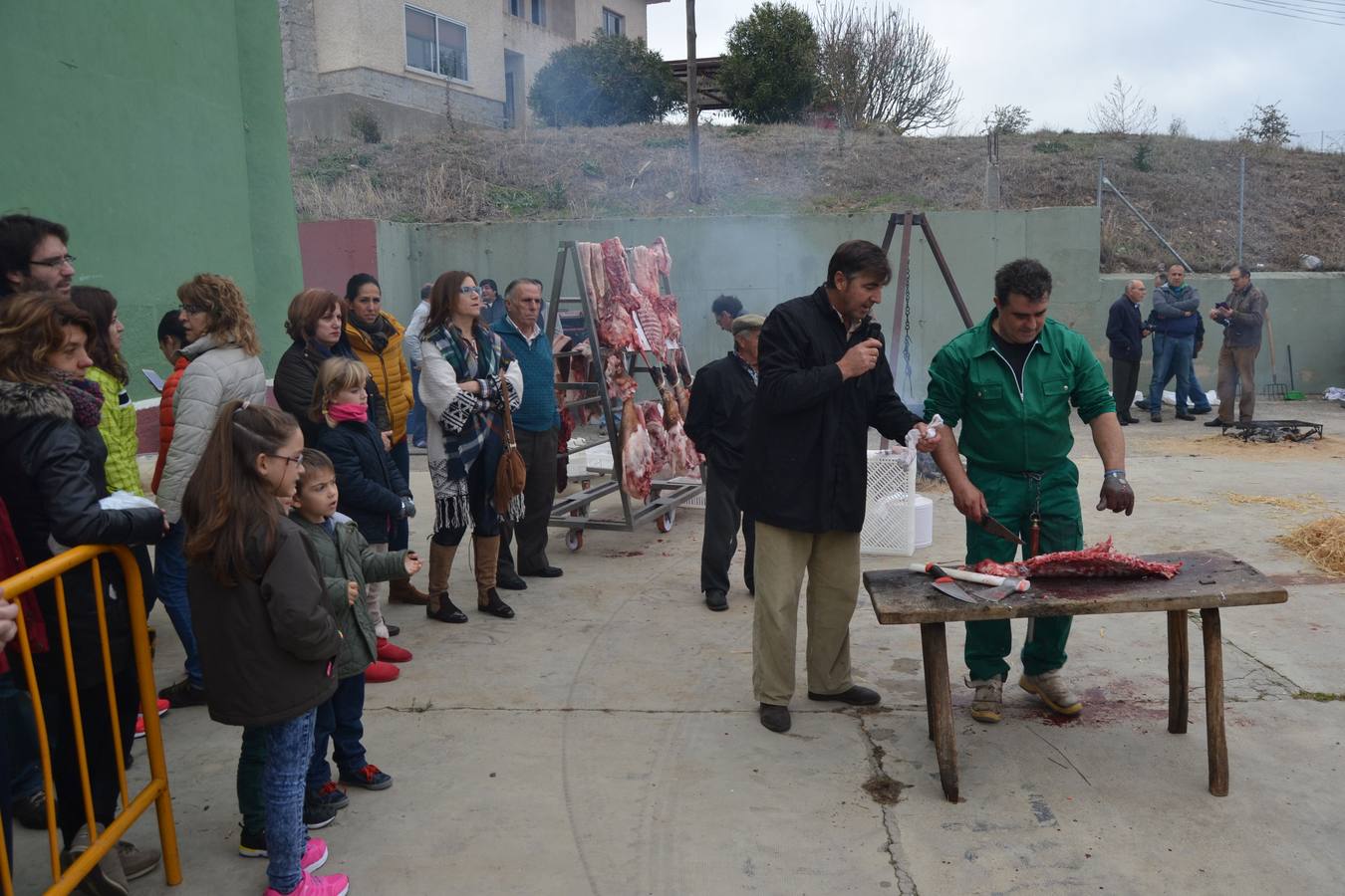 Matanza tradicional en Macotera (Salamanca)