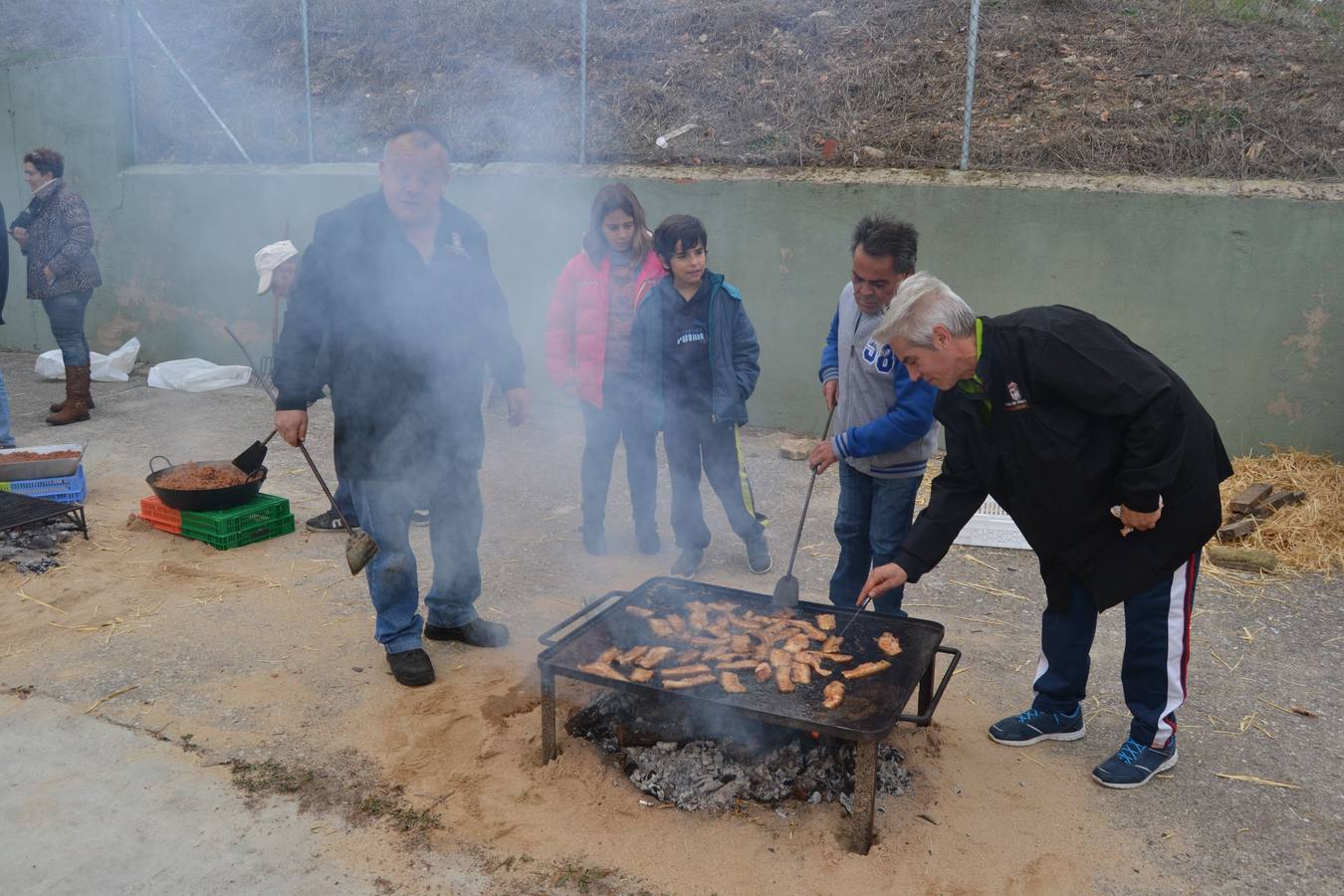 Matanza tradicional en Macotera (Salamanca)