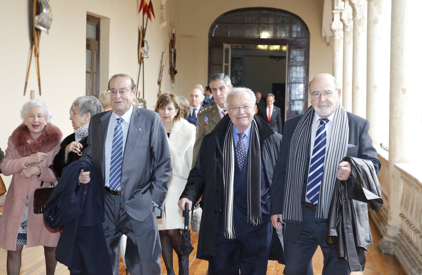 Acto militar en Valladolid con motivo de la Fiesta de la Inmaculada Concepción