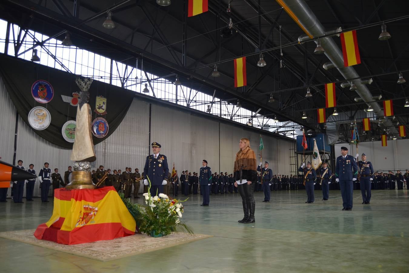 Celebración de la Virgen de Loreto, patrona de la Aviación, en la Base Aérea de Matacán (Salamanca) 2/2