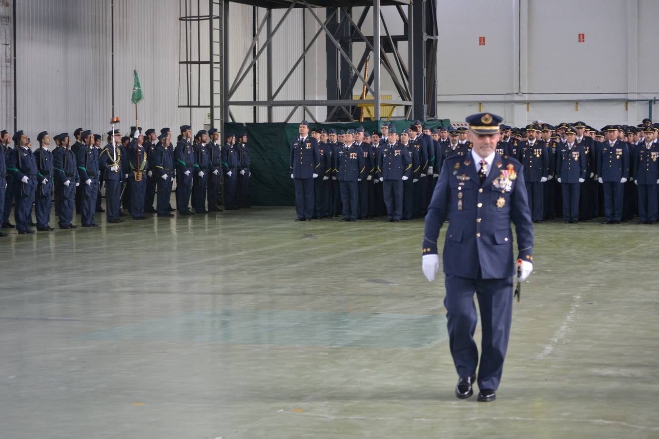 Celebración de la Virgen de Loreto, patrona de la Aviación, en la Base Aérea de Matacán (Salamanca) 2/2