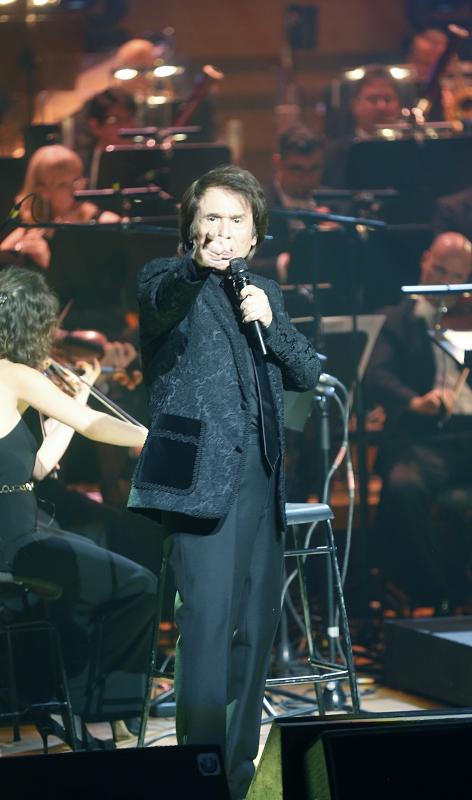 Concierto de Raphael en Valladolid