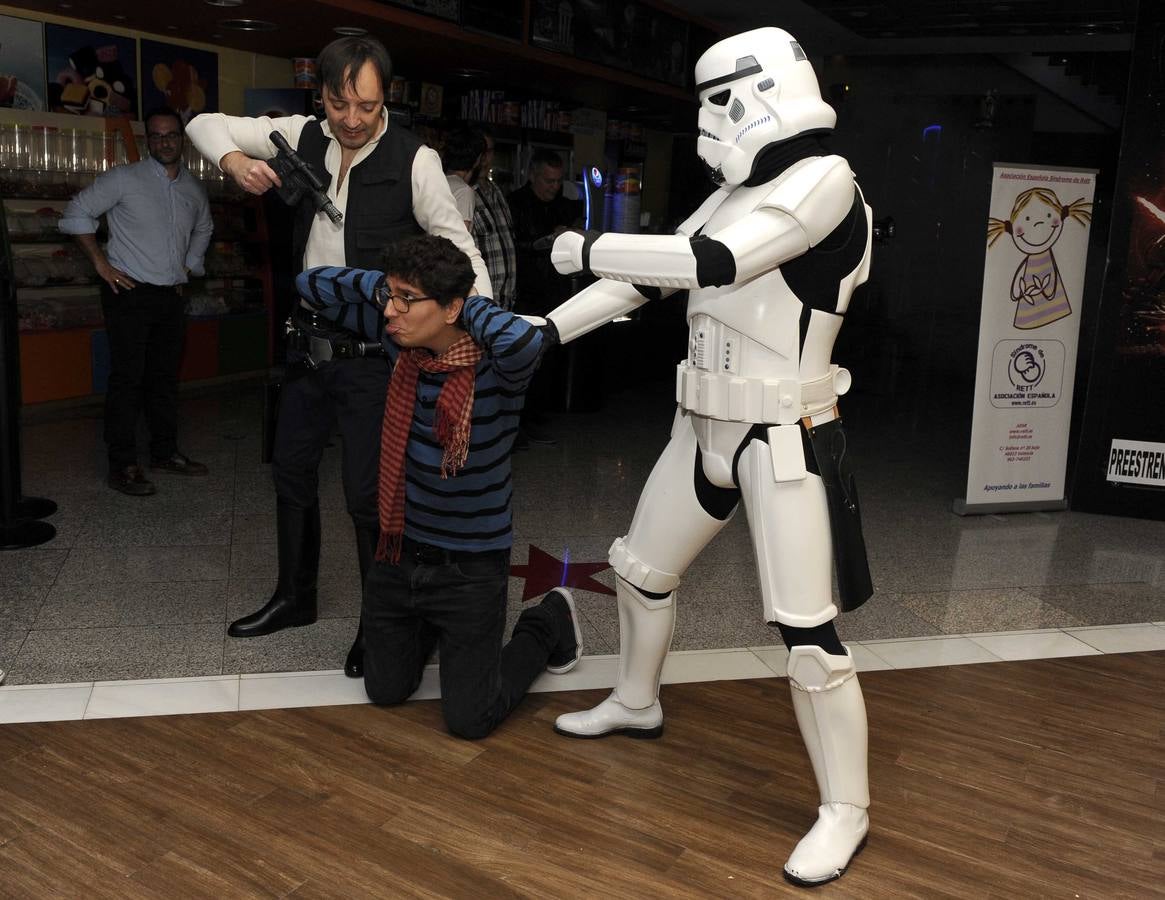Estreno de la película &#039;El despertar de la Fuerza&#039; en los cines Megarama de Vallsur