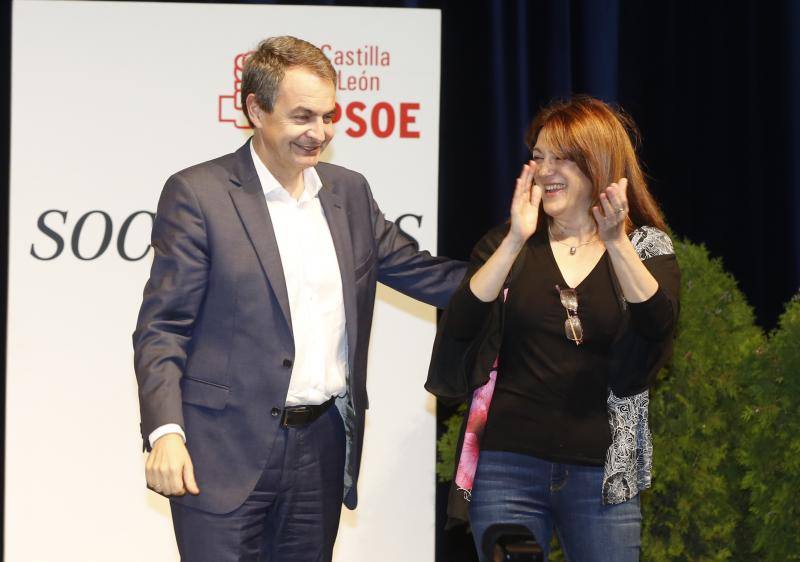 Acto del PSOE en Valladolid con José Luis Rodríguez Zapatero