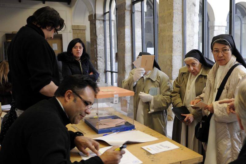 Ambiente electoral en Valladolid