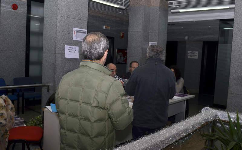 Votaciones de los candidatos en Palencia