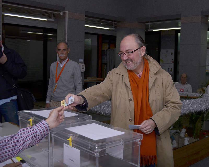 Votaciones de los candidatos en Palencia