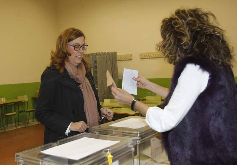 Votaciones de los candidatos en Palencia