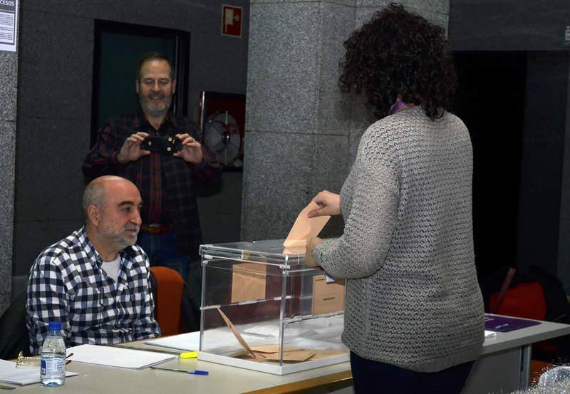 Votaciones de los candidatos en Palencia