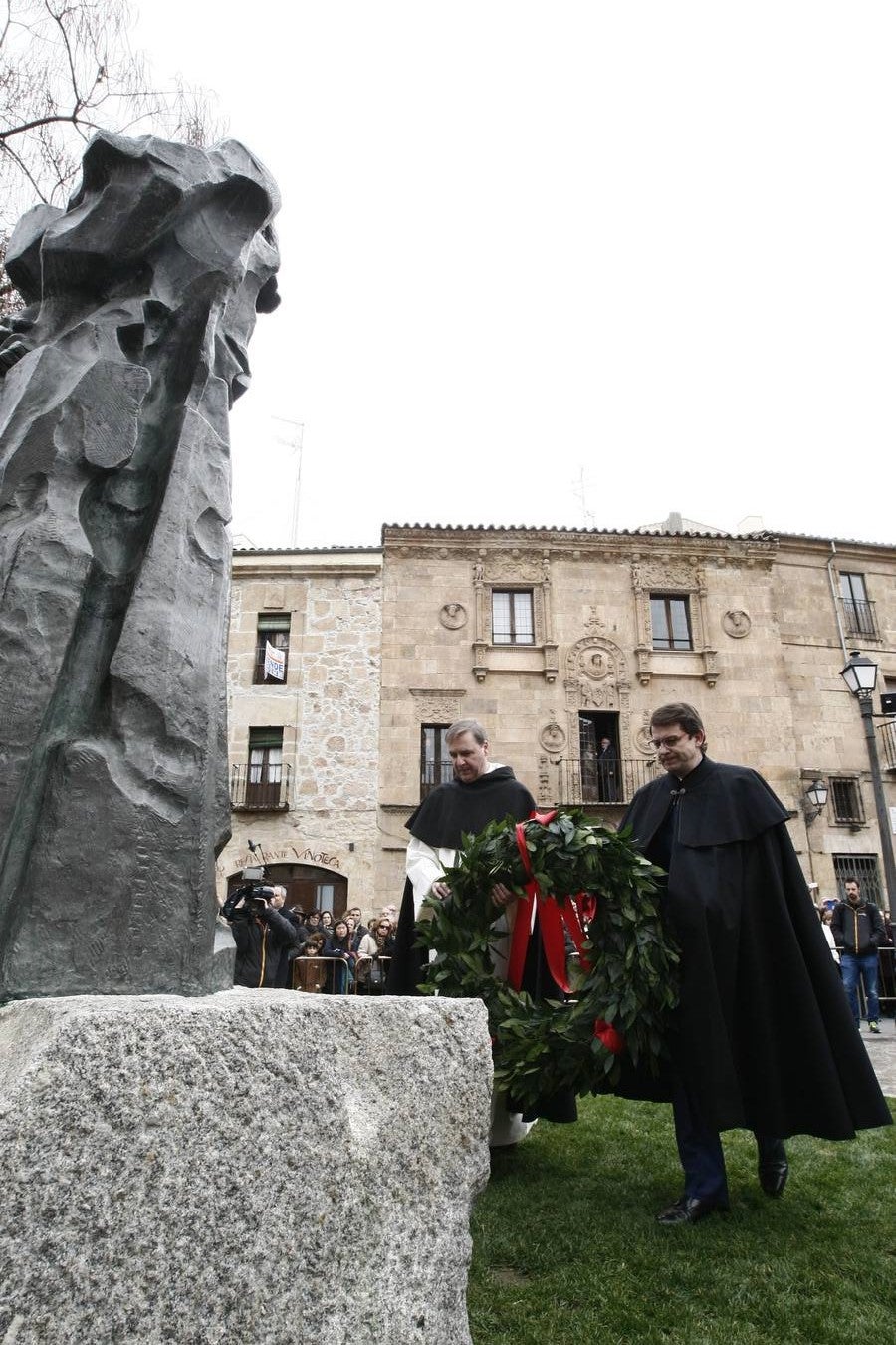 Tradicional homenaje a Miguel de Unamuno